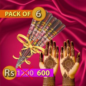 Pack of 6 Shandana Bridal Cone